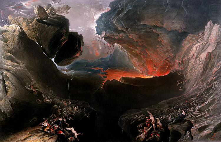 John Martin The Great Day of His Wirath (nn03) china oil painting image